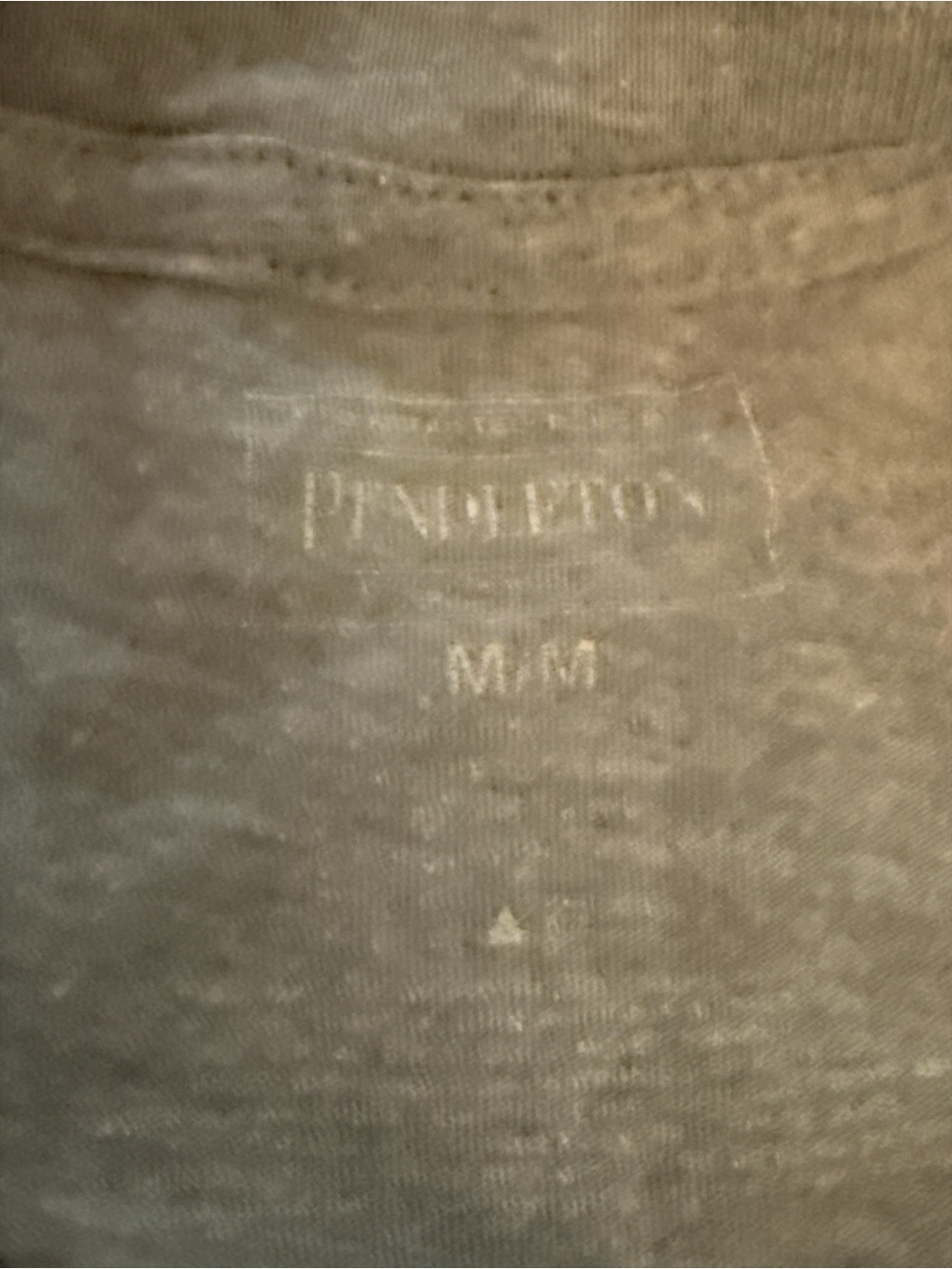 Pendleton Trapper Peak Bison Heather Gray  Tee - Picture 4 of 4